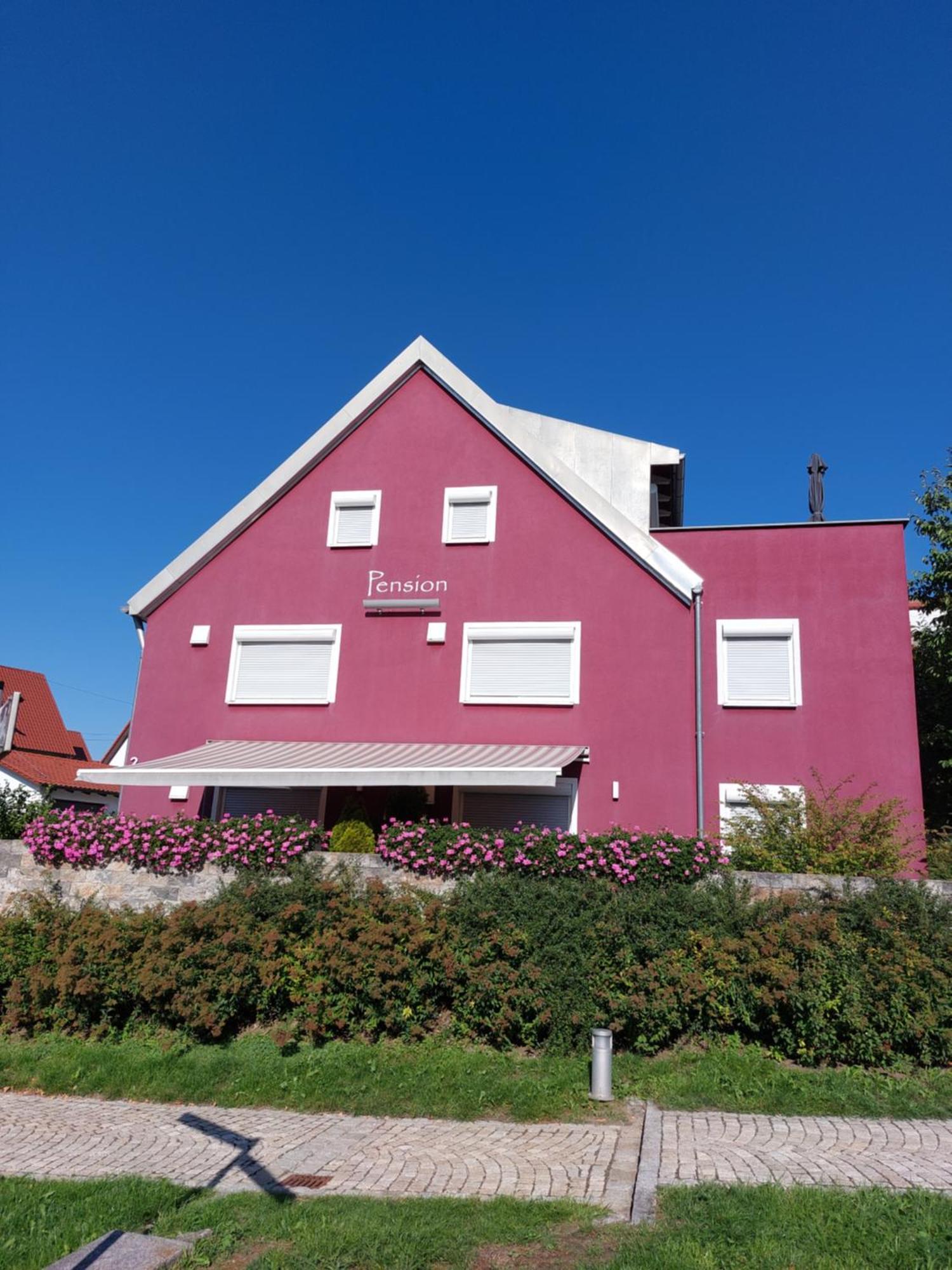 Pension am Kirchberg Wehringen Exterior foto
