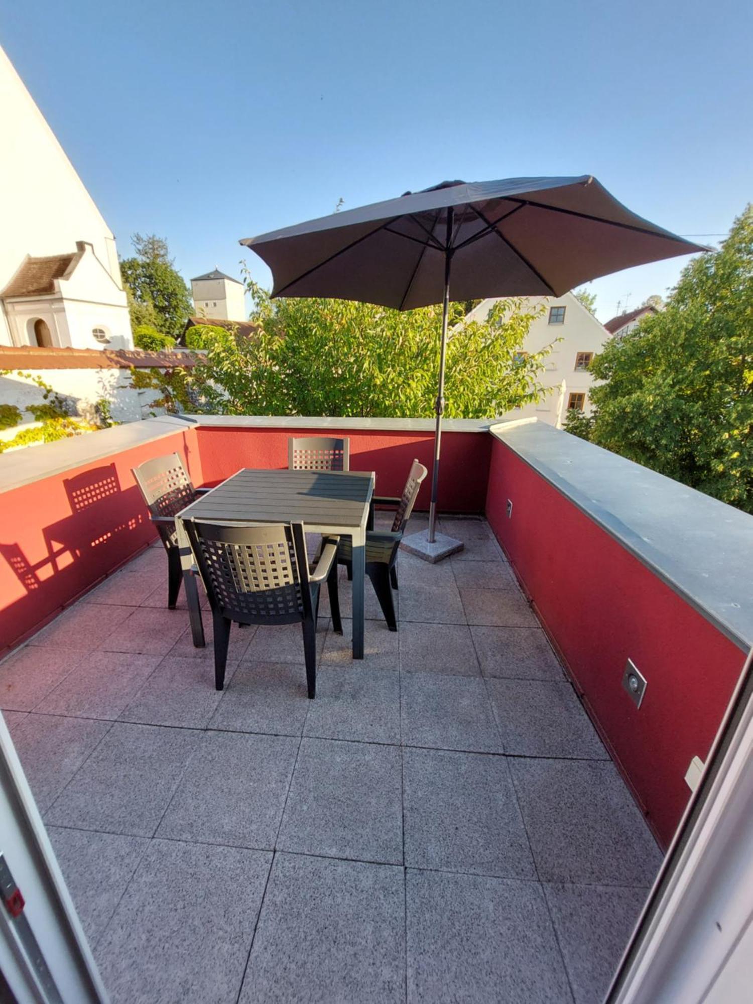 Pension am Kirchberg Wehringen Exterior foto